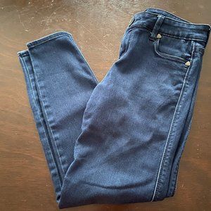 Kut From The Kloth Size 2 Dark Wash Medium Rise Brigitte Ankle Skinny Jeans 3278